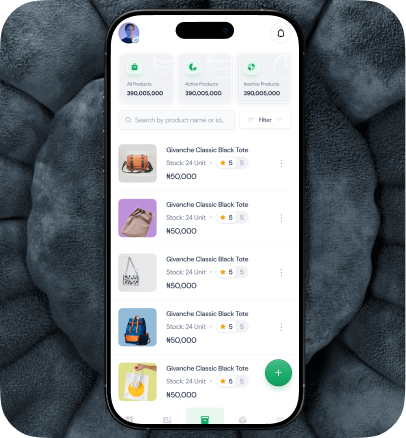 Logistics & tracking app screenshot