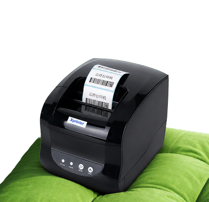 Nexo printer sitting on a pillow
